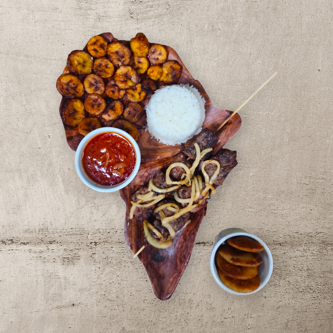 Assiette brochette